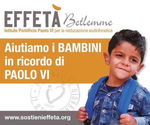 in ricordo di papa paolo VI